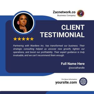Client Testimonial Instagram template