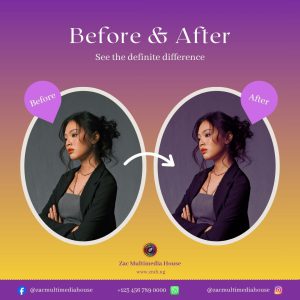 Creative Before & After Instagram Template (Elegant Canva Design for Photographers)