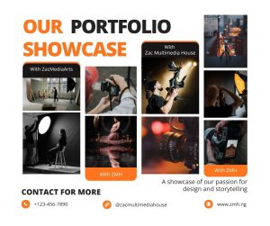 Portfolio Showcase Facebook template